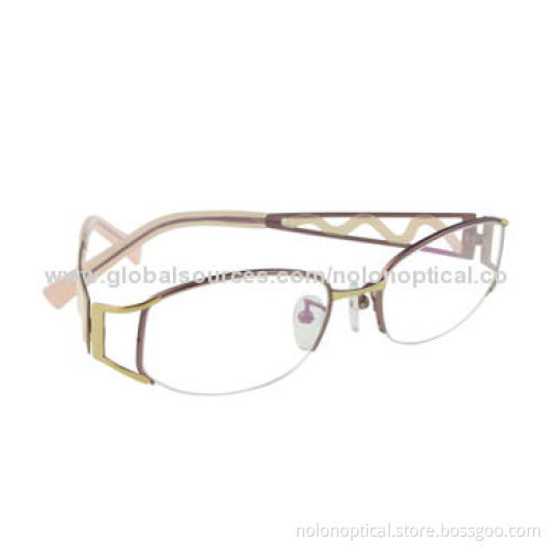 High quality titanium reading glasses, logo can be printed